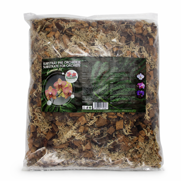 Pestovateľský substrát pre orchideje PREMIUM